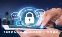 CORE添加tpWallet视频教程 